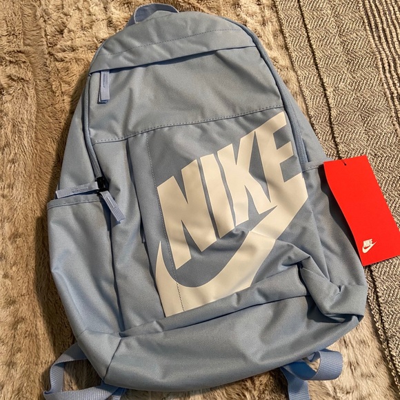baby blue nike backpack